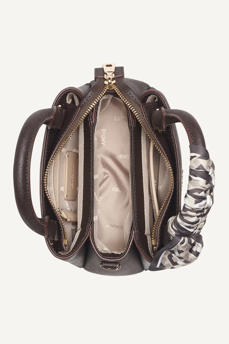 DKNY  PAIGE SMALL SATCHEL W/ for Women | Best Price UAE
