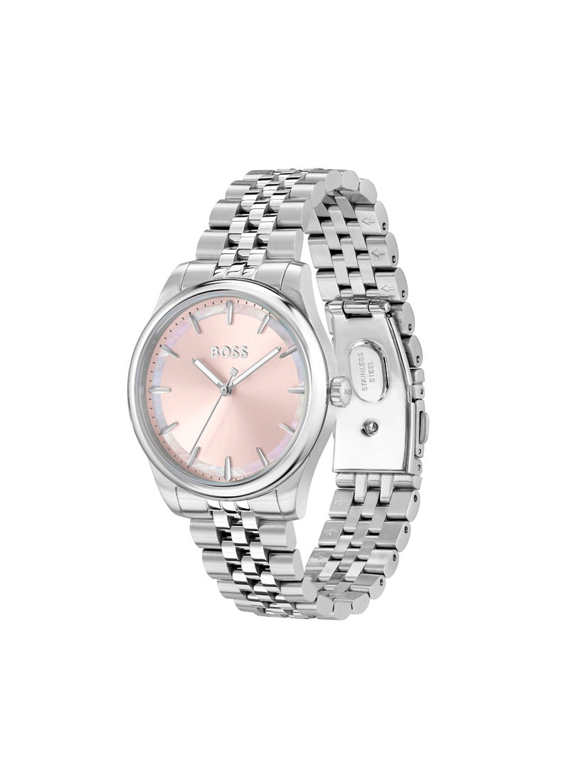 HUGO BOSS HUGO BOSS WATCH ROUND ANALOG WOMEN'S PINK MOTHER OF PEARL CASE WATCH - 1502776  - Image 1