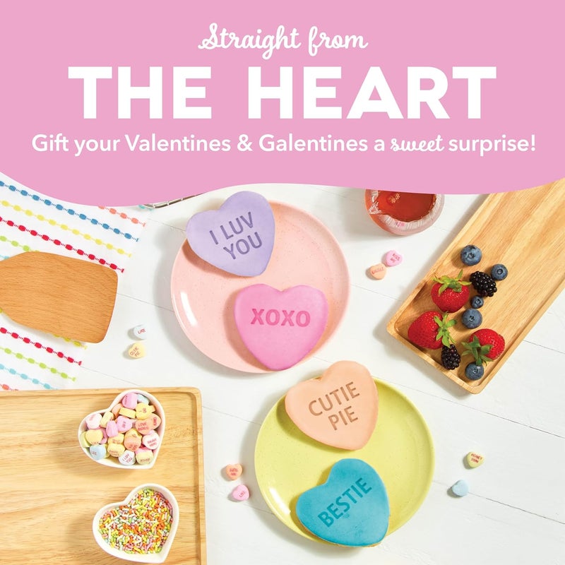 Dash Mini Heart Waffle Maker - 4" Heart-Shaped Waffles, Nonstick, Yellow, Perfect for Kids & Families, Valentines Day - Cutie Pie - Image 3
