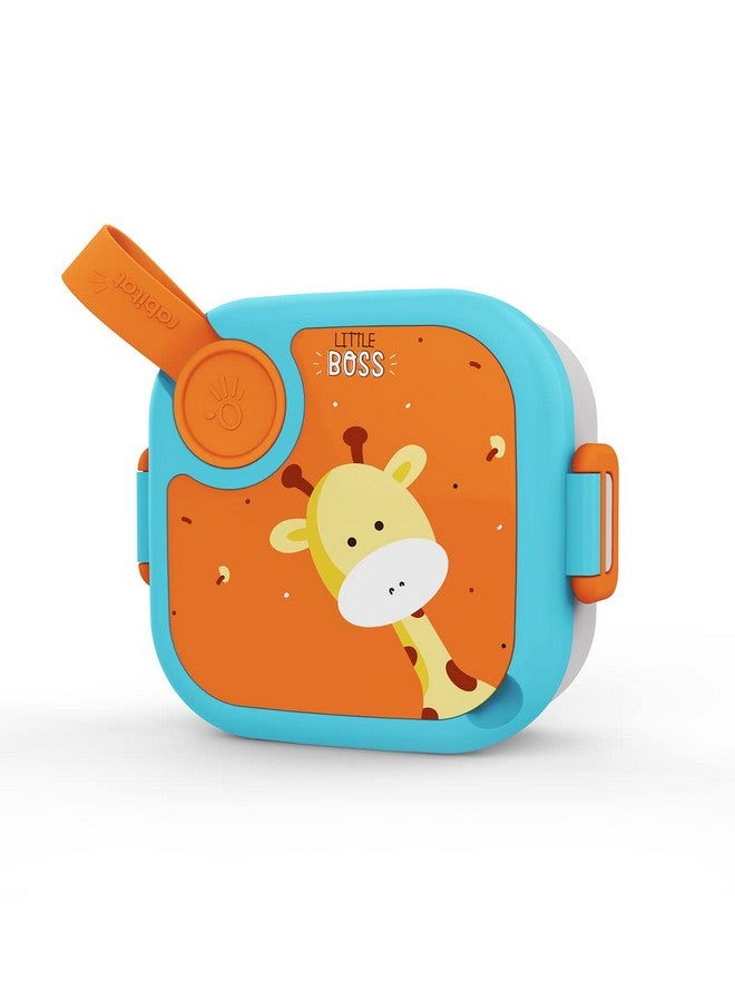 Rabitat Lunchmate Mini Stainless Steel Lunch Box Little Boss 500 Ml - 2 Years Warranty | Steel Lunch Box For Kids | Snack Box | Stainless Steel Lunch Box  - Image 1
