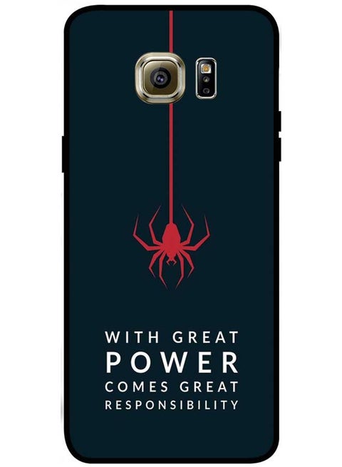 Protective Case Cover For Samsung Galaxy S6 Smart Series Printed Protective Case Cover for Samsung Galaxy S6 With Great Power Comes Great Responsibility
