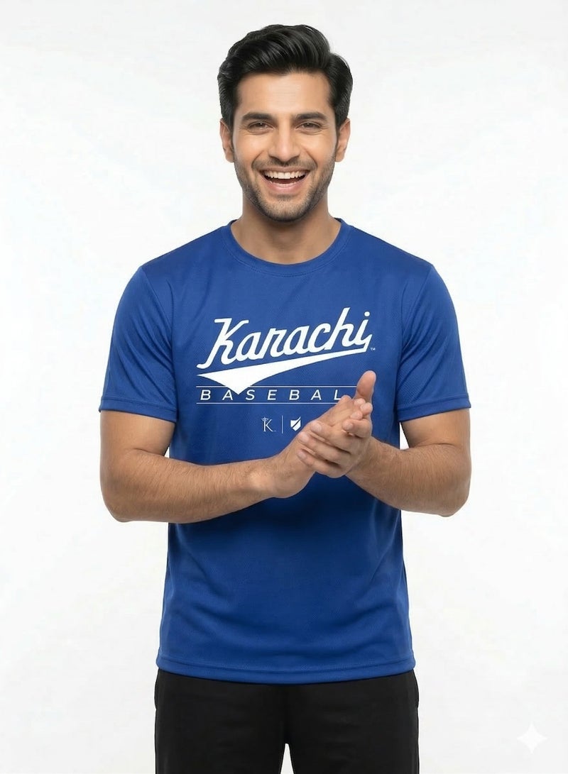 Baseball United Karachi Monarchs Men's Dugout T-Shirt - Image 3