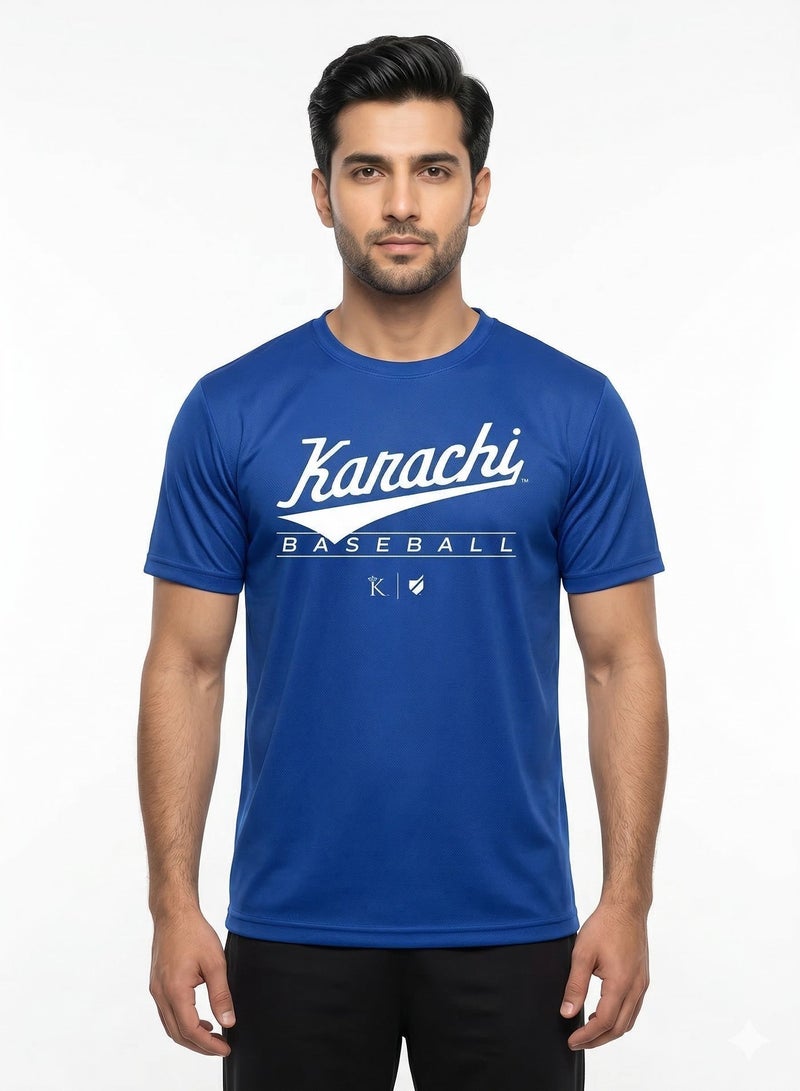 Baseball United Karachi Monarchs Men's Dugout T-Shirt - Image 2