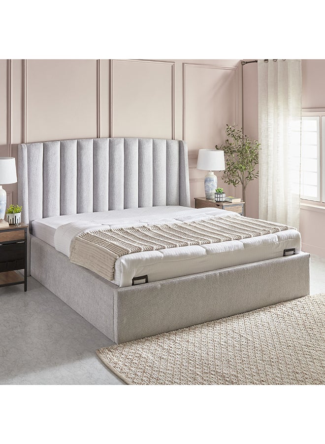 Home Box سرير منجد للتخزين الهيدروليكي من ماين لويس كوين مقاس 200 × 60 سم