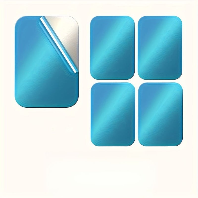 18 Pieces Square Metal Sheets for Car Phone Holder Ultra Thin Navigation Universal - Image 4
