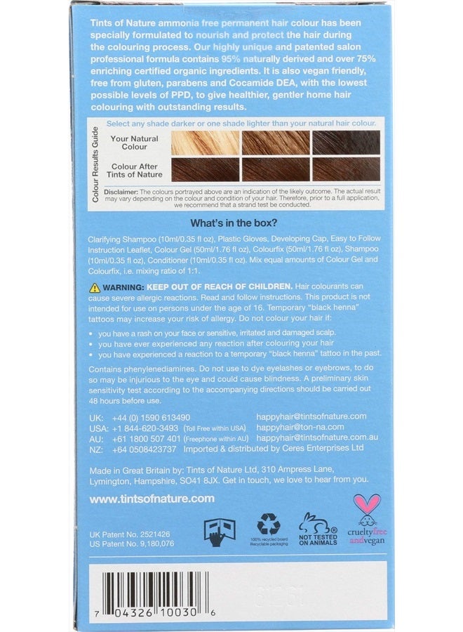 tints of nature لون دائم - 3N بني داكن طبيعي تينتس أوف ناتشر 4.4 أونصة سائلة - Image 2
