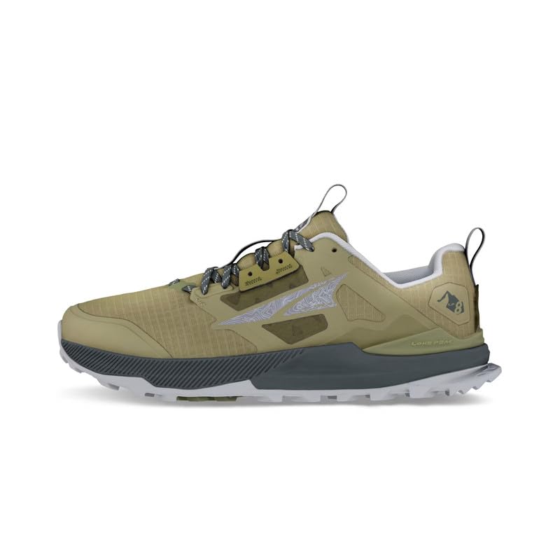 ALTRA Women's Lone Peak 8 Trail Running Shoe, Green, 8.5 - Image 1
