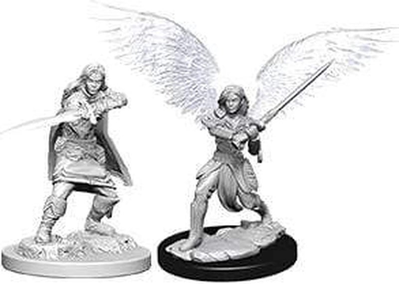 NECA WizKids Dungeons & Dragons Nolzur's Marvelous Miniatures: Female Aasimar Fighte - Image 3