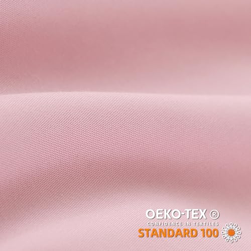 YIRDDEO Twin Comforter Set - Comforter Twin Size Bed with Ball Pom Fringe, Soft Bedding Set for All Seasons - 2 Pieces, 1 Comforter (66"x90") & 1 Pillow Sham(20"x26"), Dust Pink - Image 4