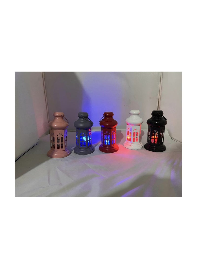 "IK lantern - small fuchsia glowing sphere, also includes a gift candle." - Image 3