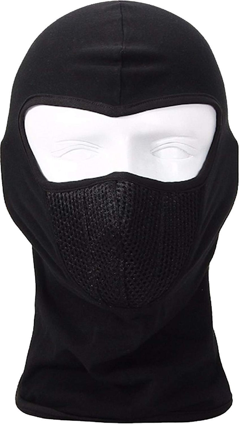 Vocado Full Face Mask, Ski and Neck Warmer for Motorcycle and Cycling (Black) - Image 1