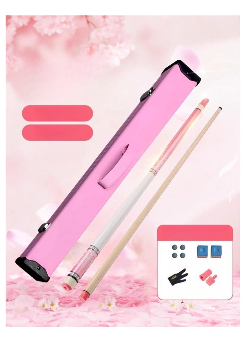 Hongke Pink Black Technology Billiards Club Black 8 Clubs Chinese Black 8 American 9 Balls Package with Box - Image 3