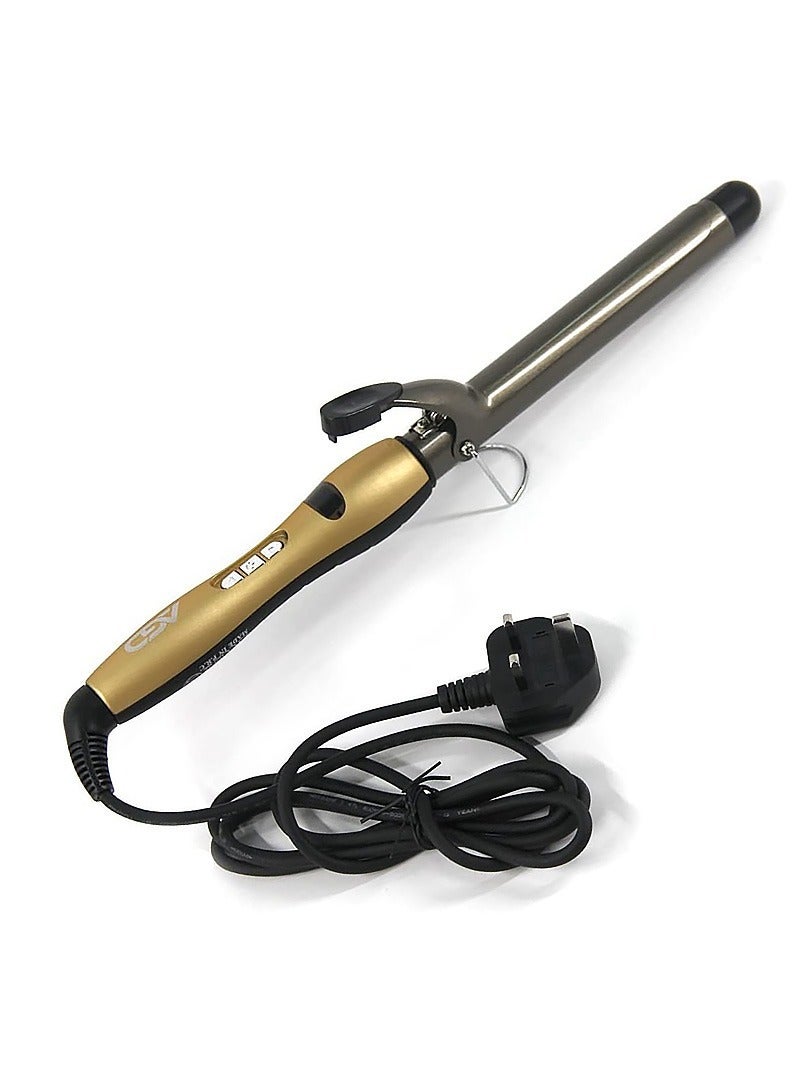 إيه جي دي عصا احترافية لتجعيد الشعر ذهبي/ أسود - Image 1