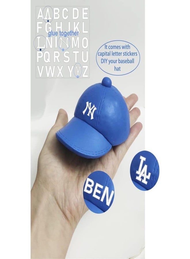 DiDida Baseball Hat Cake Topper with Hat Happy Birthday Sign for Baseball Sport Party - Image 3