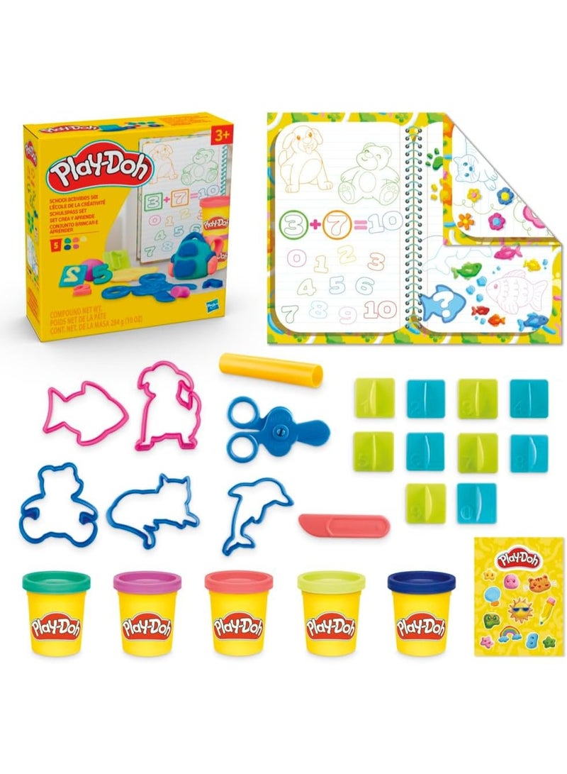 Play-Doh School Activities Set - Preschool Toys for Kids - Image 1