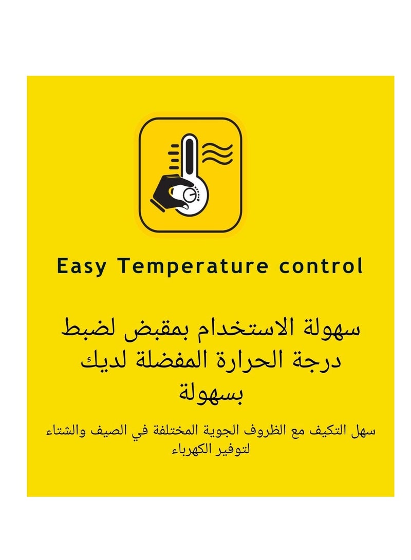 زانوسي زانوسي سخان مياه كهربائي ميكانيكال تيرمو فلات 50 لتر -945105451 - Image 5