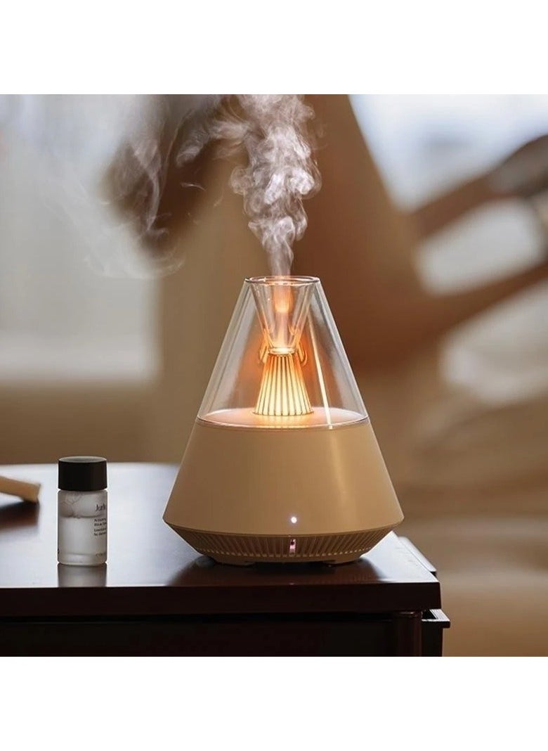 150ML USB Aromatherapy Diffuser Air Humidifier Remote Control Essential Oil Diffuser With Warm Night Light Home Aroma Humidifier