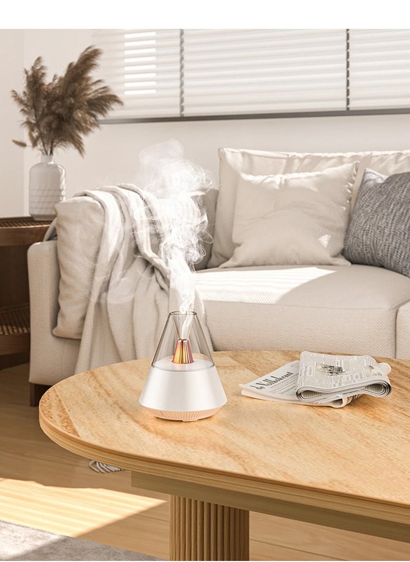 150ML USB Aromatherapy Diffuser Air Humidifier Remote Control Essential Oil Diffuser With Warm Night Light Home Aroma Humidifier