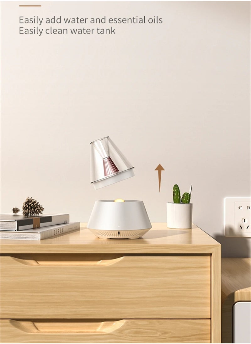 150ML USB Aromatherapy Diffuser Air Humidifier Remote Control Essential Oil Diffuser With Warm Night Light Home Aroma Humidifier