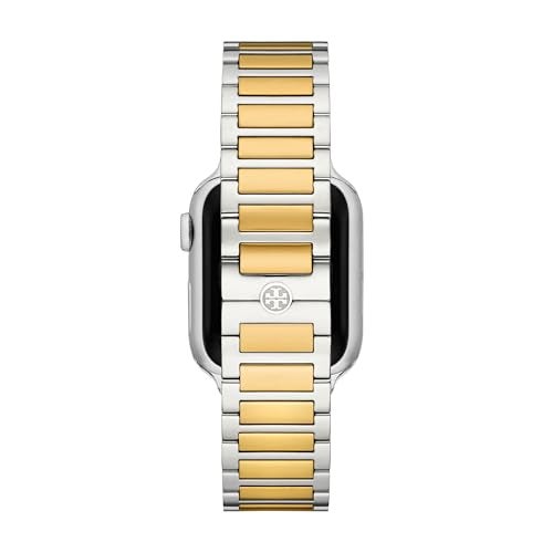Tory Burch Women's Kira Stainless Steel Band for Apple Watch® (Model: TBS0124E) - Image 4