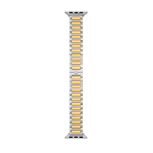 Tory Burch Women's Kira Stainless Steel Band for Apple Watch® (Model: TBS0124E) - Image 1