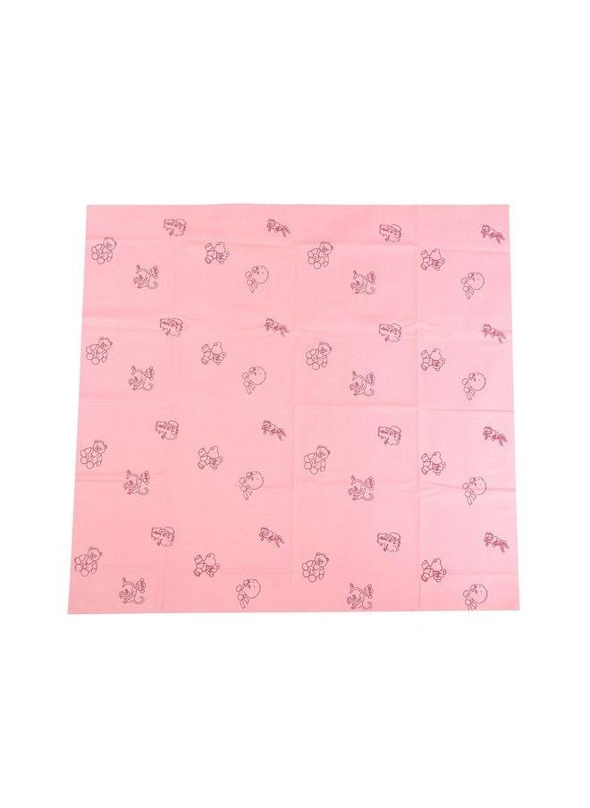 Adore Baby Care Extra Absorbent Dry Sheet Bed Protector With Silicon Coated Rubber Sheetpink (90 X 90 Cms)  - Image 3