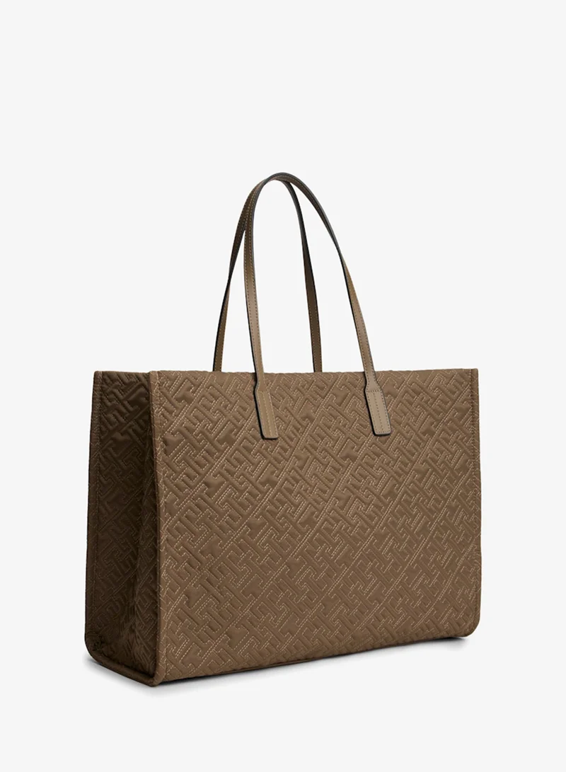 TOMMY HILFIGER City TH Monogram Tote Bag