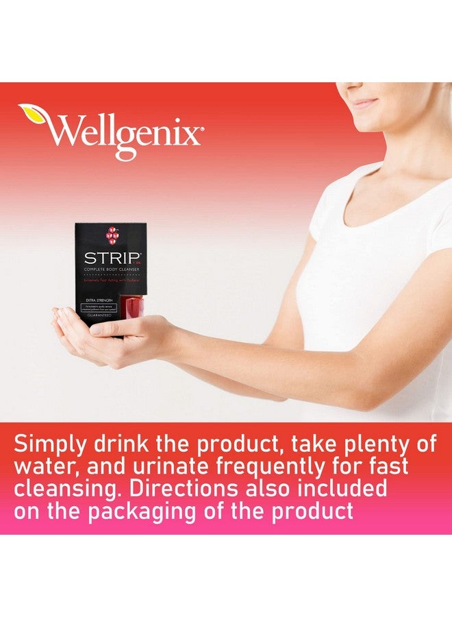 Wellgenix Strip Herbal Cleanse Detox Liquid - Whole Body Cleanser - Extra Strength Detoxifying Drink - Quick Flush Cleanse - 1 Oz Fruit Punch - Image 5