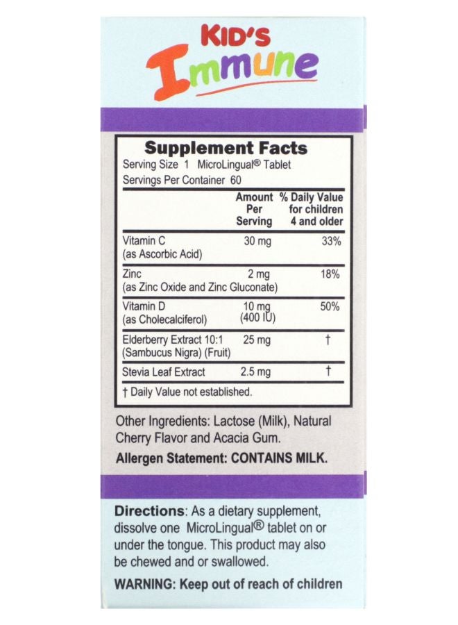 Superior Source Kid's Immune Clean Melts 90 Instant Dissolve Melts - Image 2