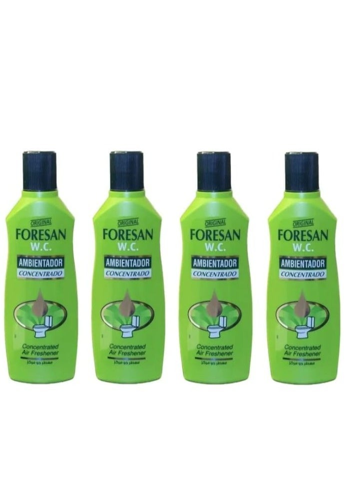 معطر جو مركز للمرحاض من فورزان 125 مل عبوة من 4 قطع