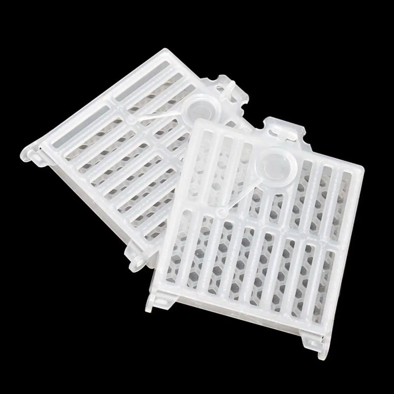 Set Of 5 Heavy Duty Queen Bee Cages Non Electric Hive Cages With Open Mesh Design Transparent Beekeeping Management Tools For Bee Farming - Image 5
