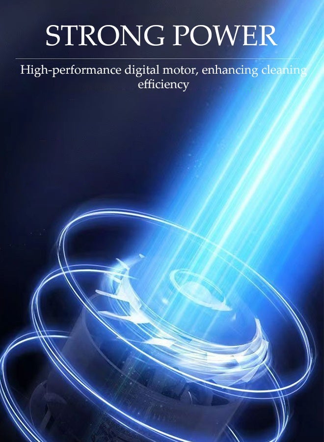 DUNISO Handheld Vacuum Cordless 11000Pa Portable Powerful Car Vacuum Cleaner 3 in 1 USB Rechargeable Lightweight Vacuum Blower Dust Buster for Car， Home， Kitchen， Office， Pet Hair Cleaning - Image 4