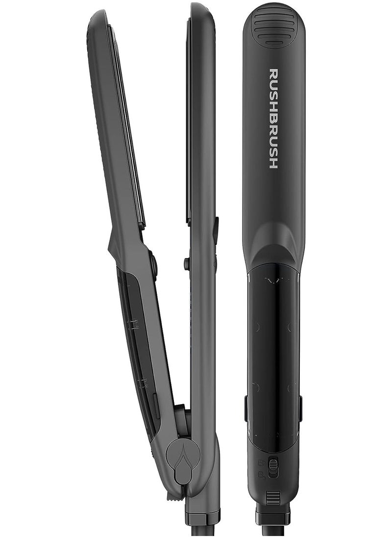 Rush Brush - X5 Steamer Black, Steamer, Tourmaline, 235C, 6 Heat Level, Nano tech - Image 1