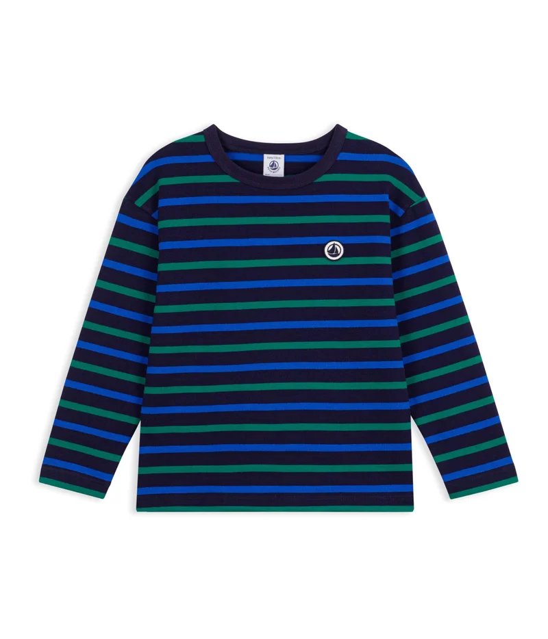 Petit Bateau Children's Cotton Breton Top