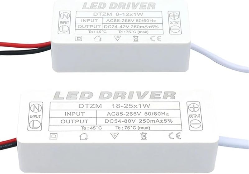 LED Driver Power Supply Unit 18 25W 300MA AC85 265V For LED Lighting Accessories - Image 3