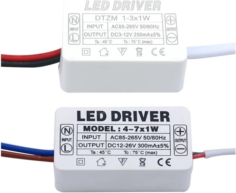 LED Driver Power Supply Unit 18 25W 300MA AC85 265V For LED Lighting Accessories - Image 1