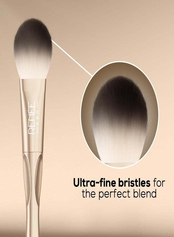 RENEE PRO Blush Brush For Face, Smooth & Precise Application, Ultra-Soft Bristles, Easy-To-Hold & Blend, Sleek, Easy-To-Clean, Durable Quality - Image 5