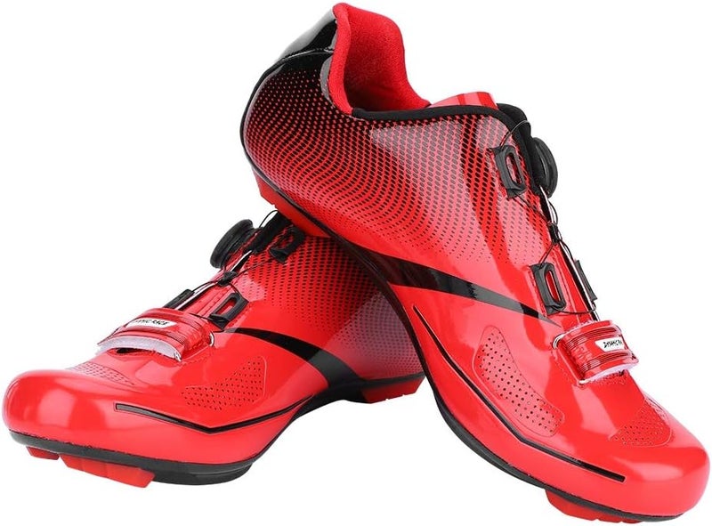 comfrt Cycling Shoes Men, Adult Anti-Shock Breathable Road Bike Anti-Skid Lock System Riding Bicycle Shoes - Image 1
