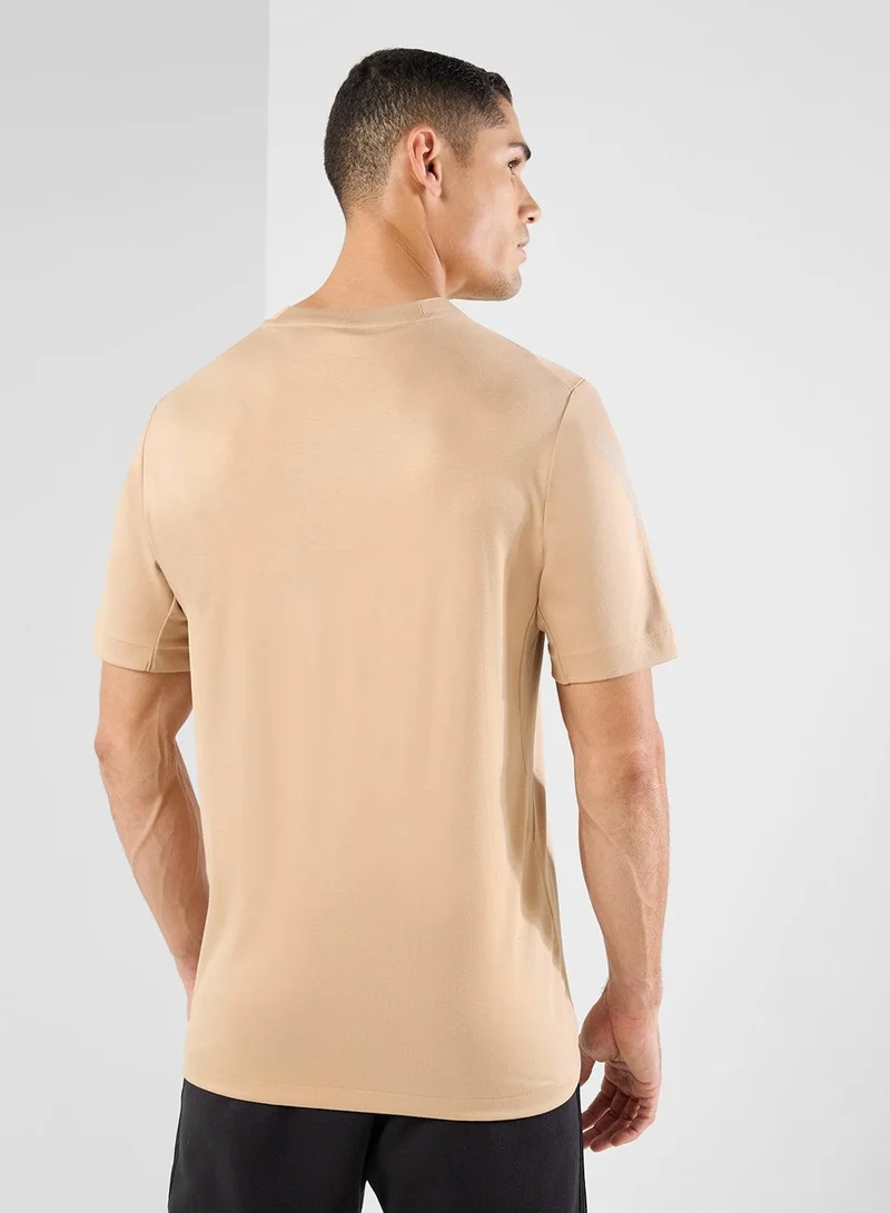 Adidas M Z.N.E. Tee Brown T-Shirt (Short Sleeve) T-Shirts For Men