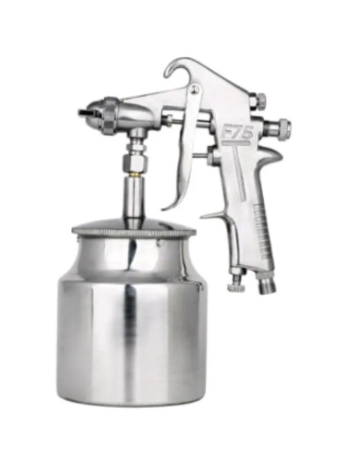 makute 800lm Painting Spray Gun with 1.5mm Nozzle Diameter for Automotive Artists Painters Home Improvement Enthusiasts and More  Paint Task (F75S)  - Image 1