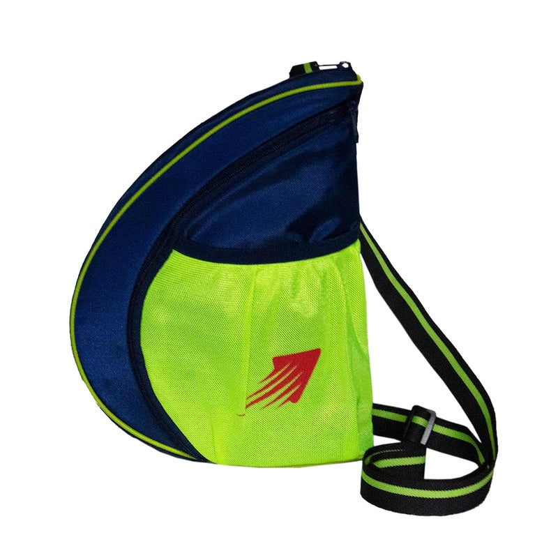WHACKK Twirl | Unisex Table Tennis Equipment Bag | Tennis Case | Racket Case | TT Bag Cover |Ping Pong Paddle Case|Case Bag Double-Sided |Professional |Bat Protector Pouch |Travel (Navy) - Image 1