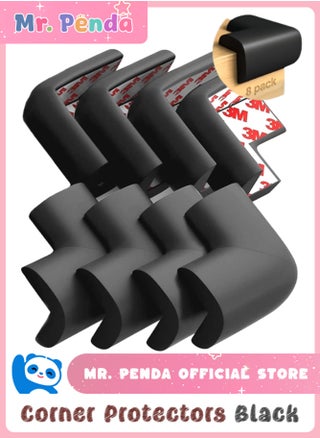 Black 8 Pcs