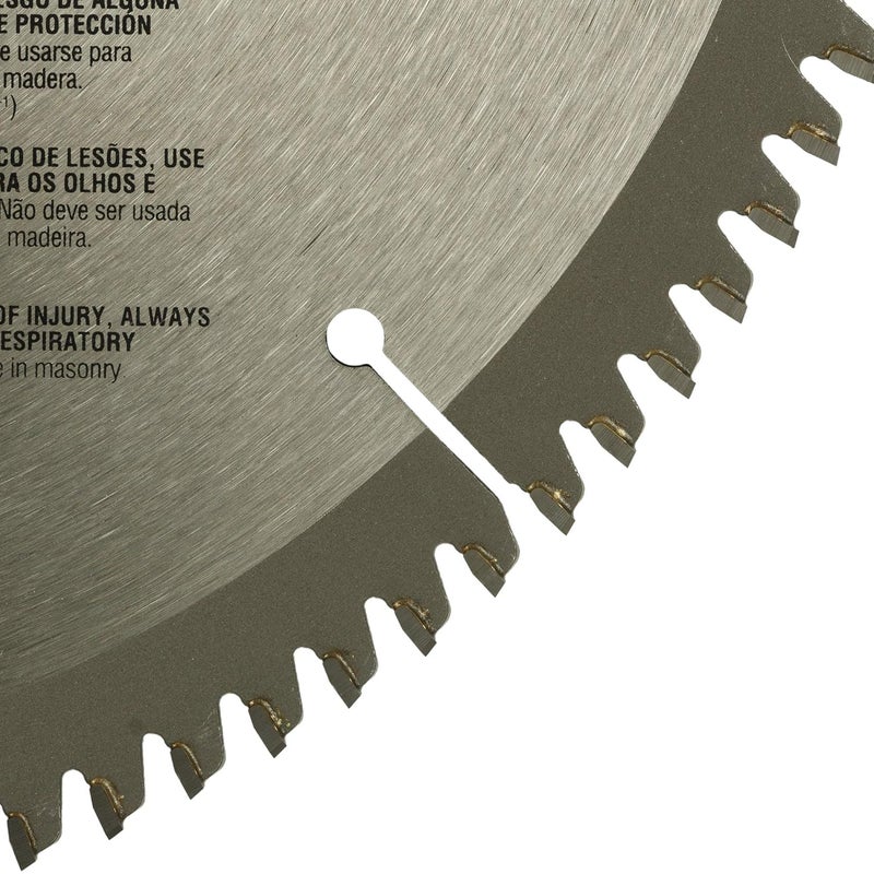 DEWALT DW03220 10" 100T Circular Saw Blade for cutting Aluminium - Image 3