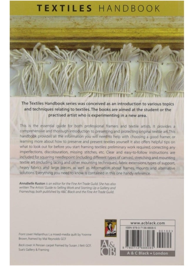 Framing and Presenting Textile Art