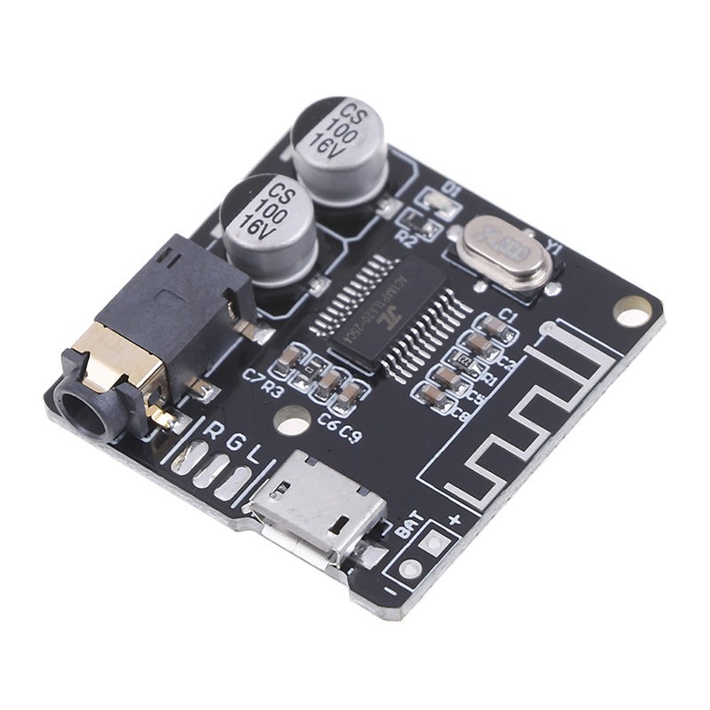 Generic VHM-314-V2.0/XY-BT-MINI Bluetooth decoder MP3 car speaker power amplifier modified Bluetooth 5.0 Black 
