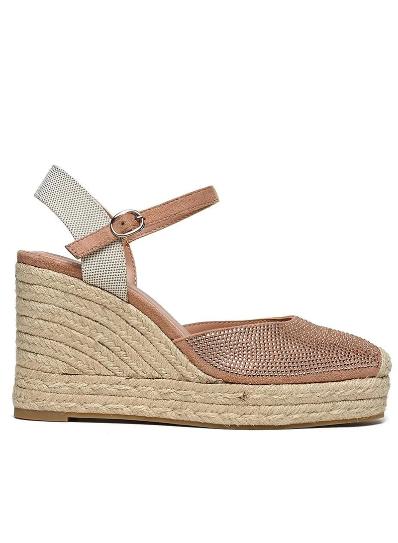 Cuple Comfort Closed toe Wedge Sandals