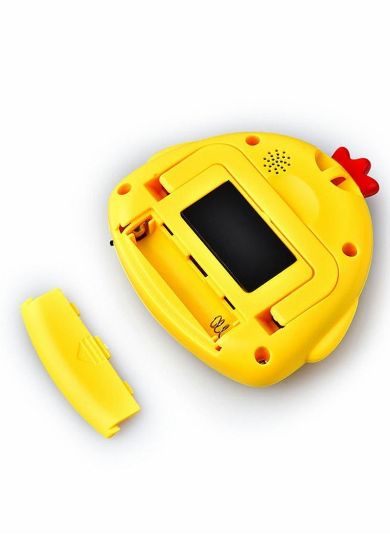 SYOSI - Kitchen Timer, Cartoon Cute Chick Electronic Timer, Digital Cooking Time, Baking Cooking Alarm Clock, LCD Large-Screen Visual Clock, Countdown Reminder Tool, Office Home Modernization, Yellow - Image 1