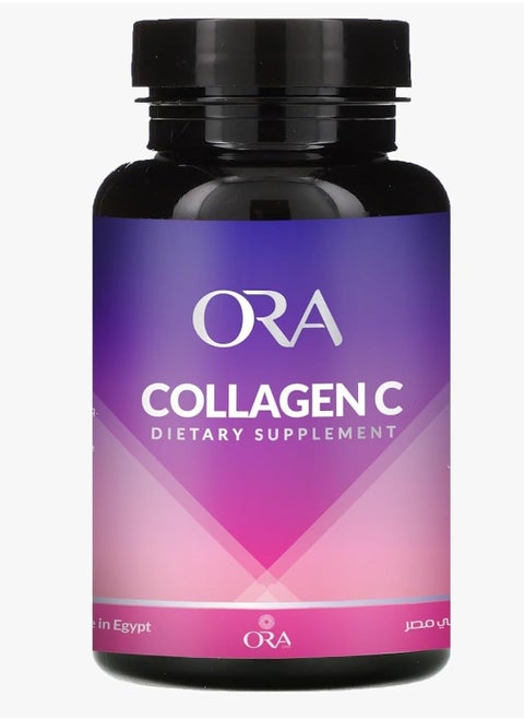 ORA Collagen C - skin, hair & nails - Collagen peptides + Vitamin C - 60 tablets