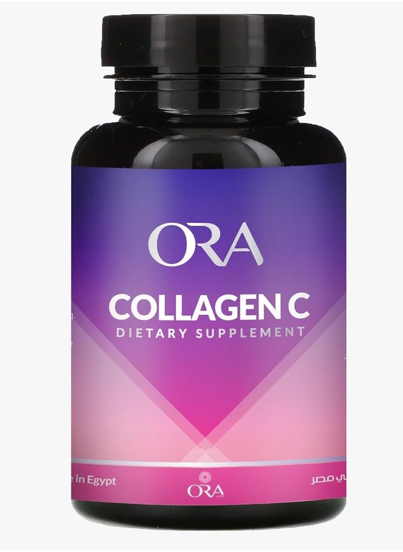 ORA Lines ORA Collagen C - skin, hair & nails - Collagen peptides + Vitamin C - 60 tablets  - Image 1