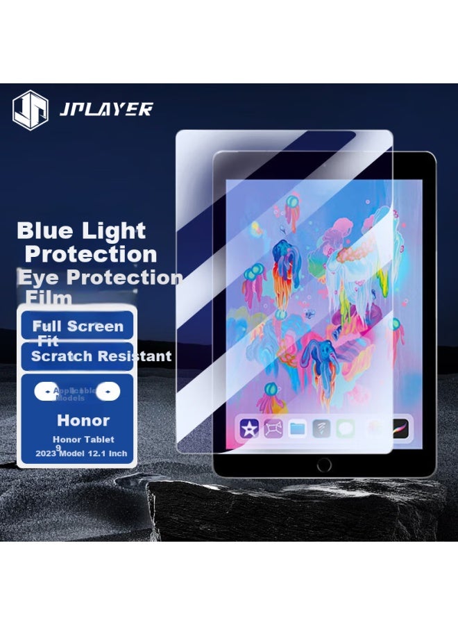Jplayer Screen Protector For Honor Tablet 9 Blue Light Model 12.1-inch Anti-blue Light Eye Protection Film, Tablet Computer Screen Film, Full-screen Smooth Anti-fingerprint Scratch-resistant - Image 1